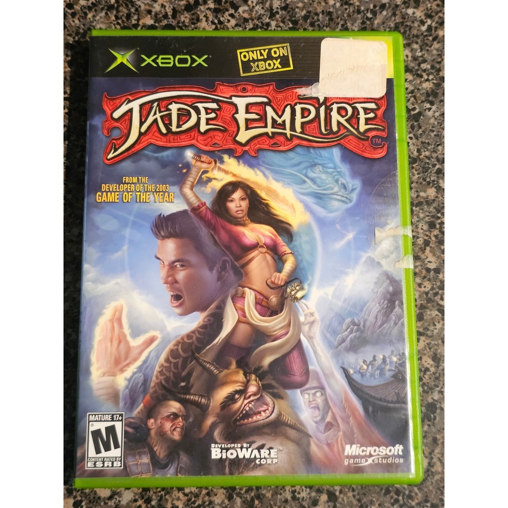 Jade Empire Limited Edition Microsoft Xbox 2005 BioWare Action RPG 2-Disc Set